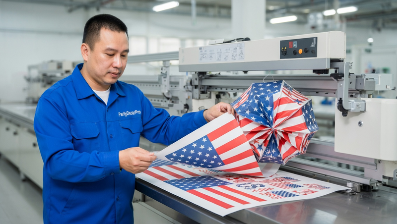 hanging paper lantern Manufacturing Process 