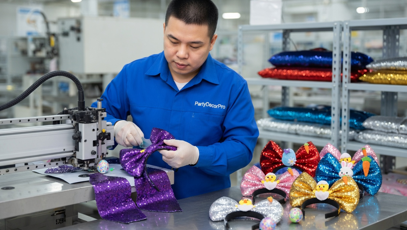 head bands for women Manufacturing Process 