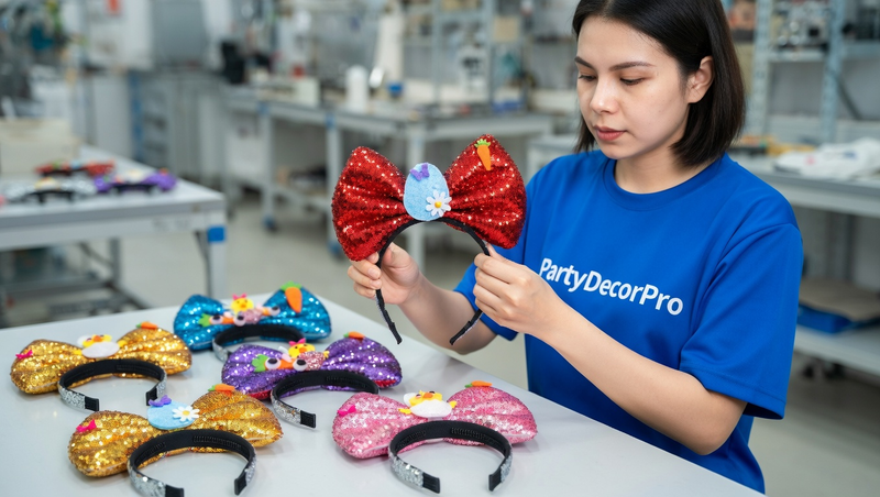 head bands for women Manufacturing Process 