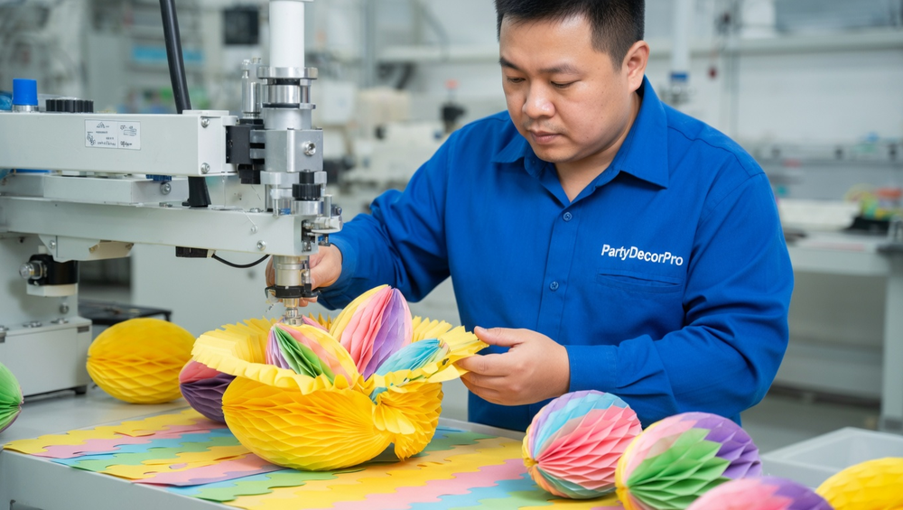 honey comb decorations Manufacturing Process 