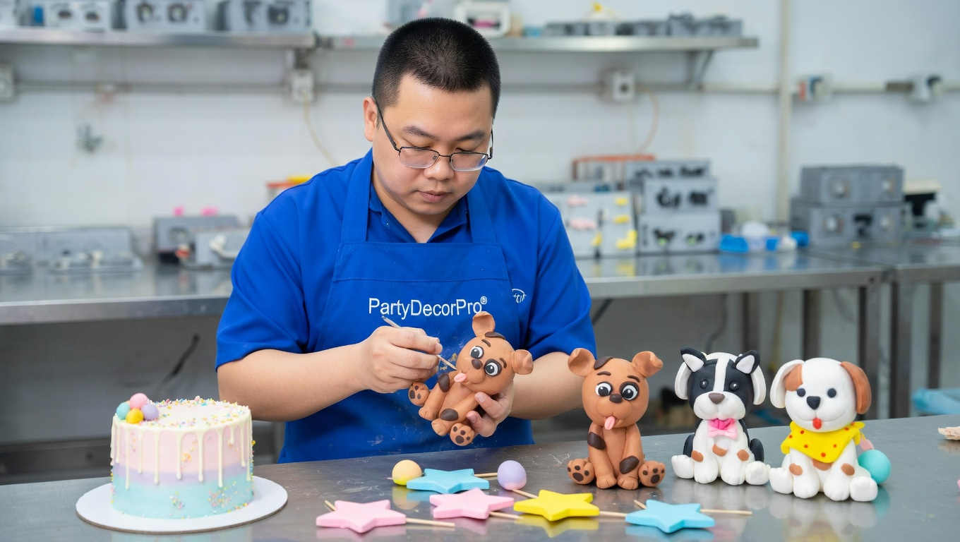 party animal figurines Manufacturing Process