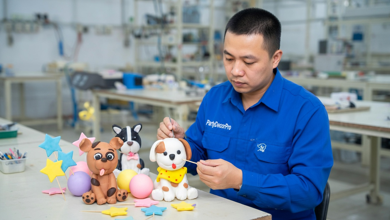 party animal figurines Manufacturing Process