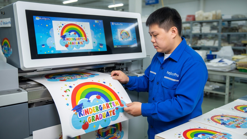 party graduation supplies Manufacturing Process 