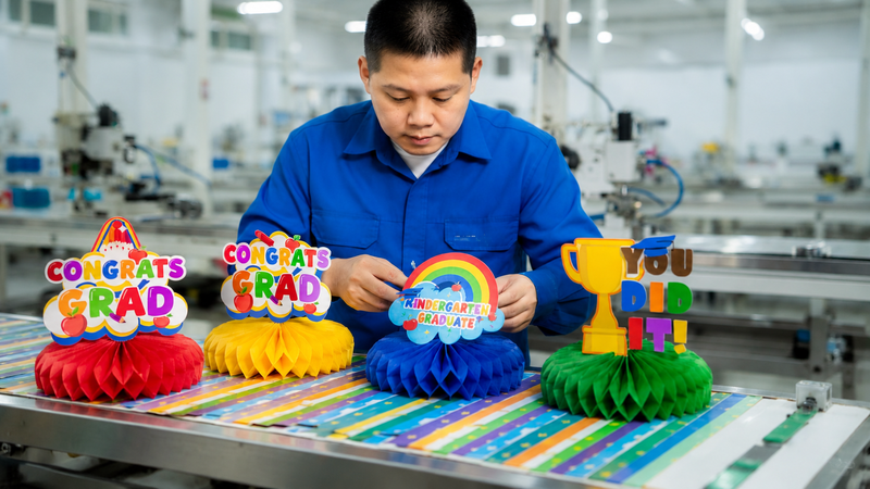 party graduation supplies Manufacturing Process 