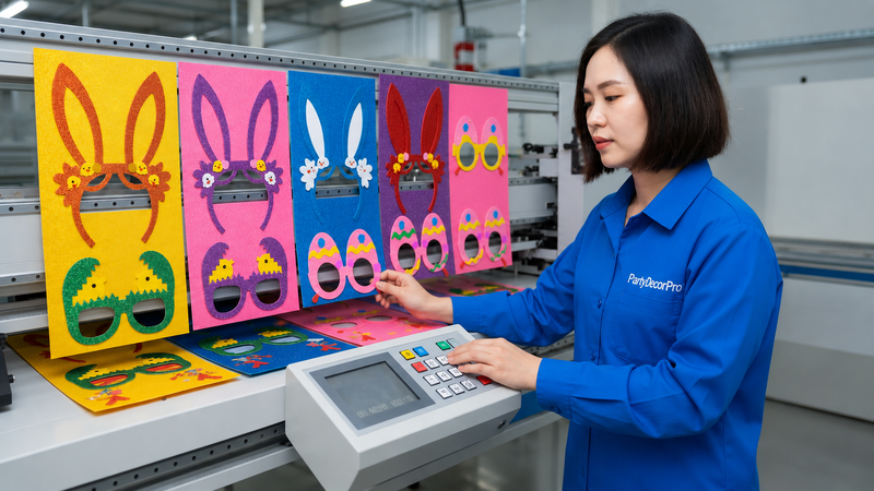 set of headbands Manufacturing Process 