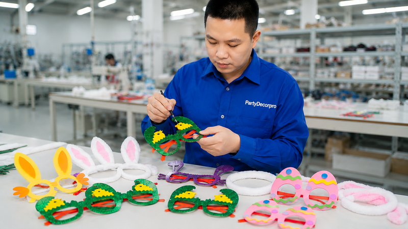 set of headbands Manufacturing Process 