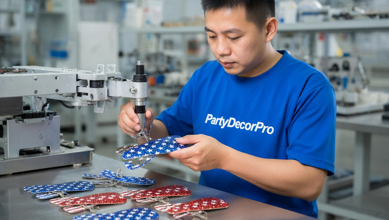 star hair pins Manufacturing Process