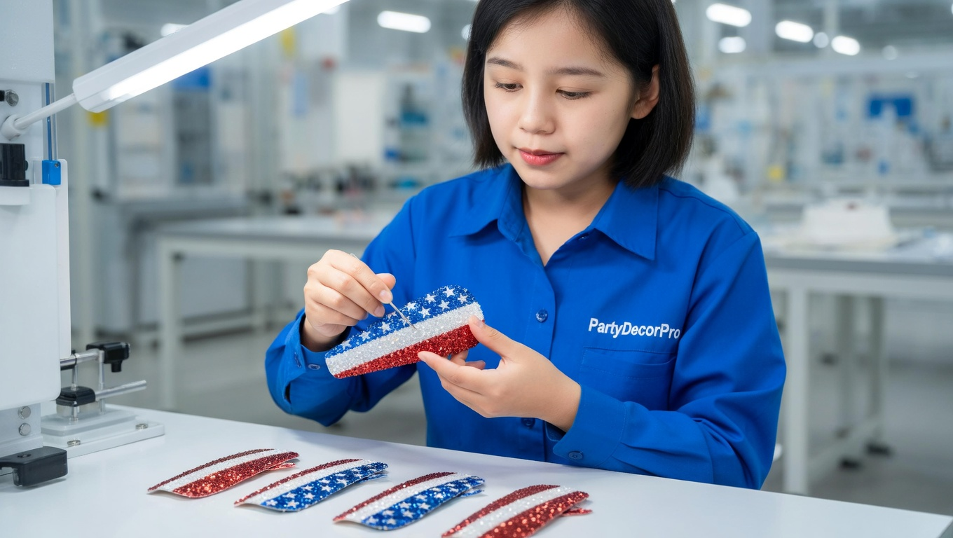 star hair pins Manufacturing Process