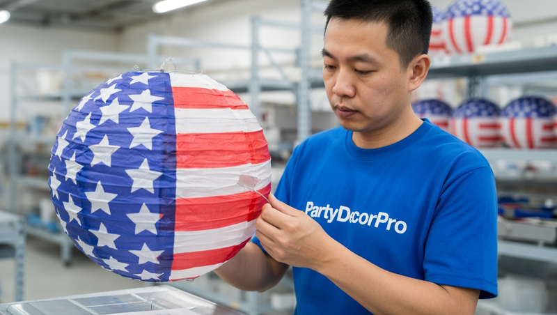 star lanterns Manufacturing Process 