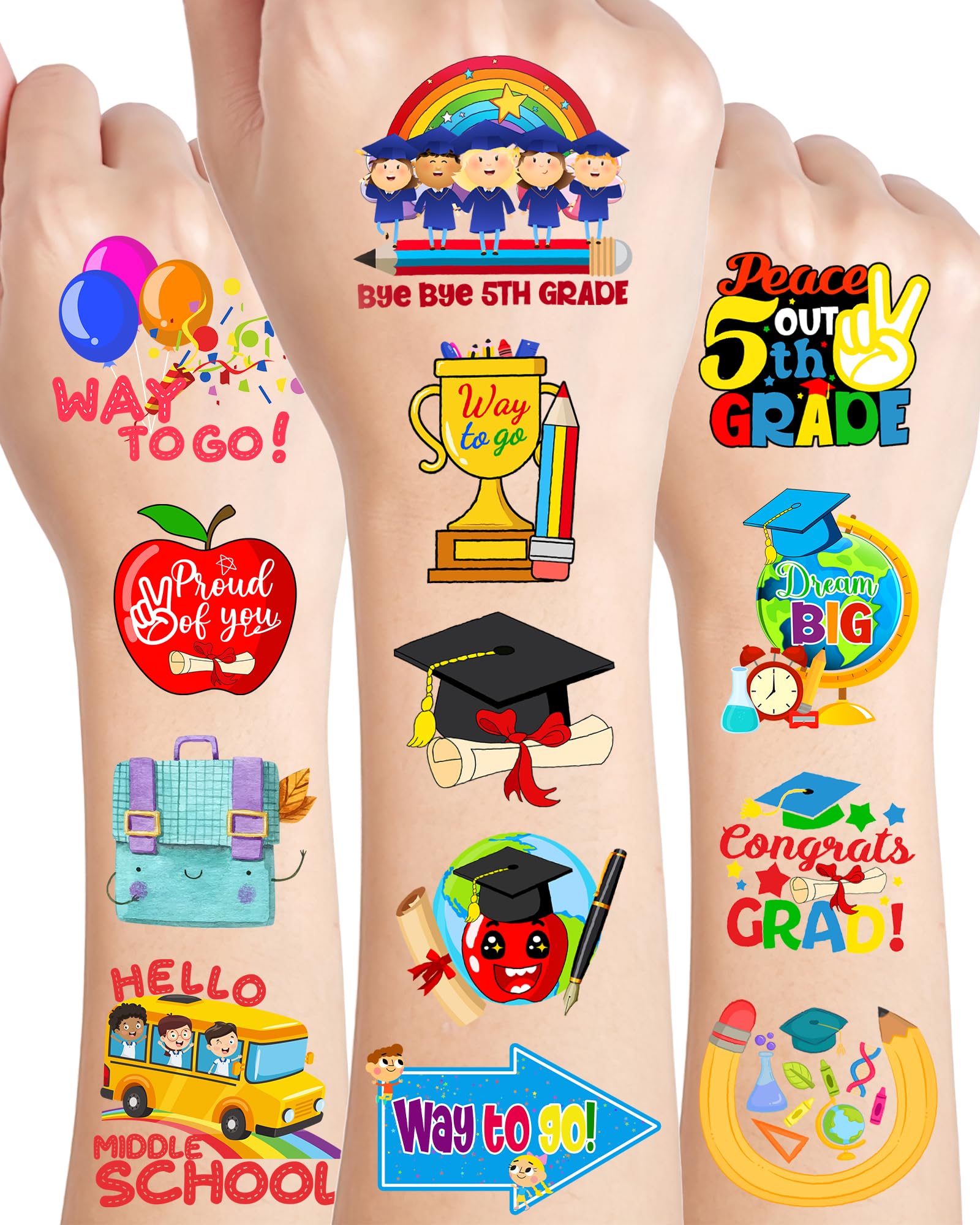 Wholesale Factory Graduation Temporary Tattoos - Custom OEM Waterproof Party Favors for 2026
