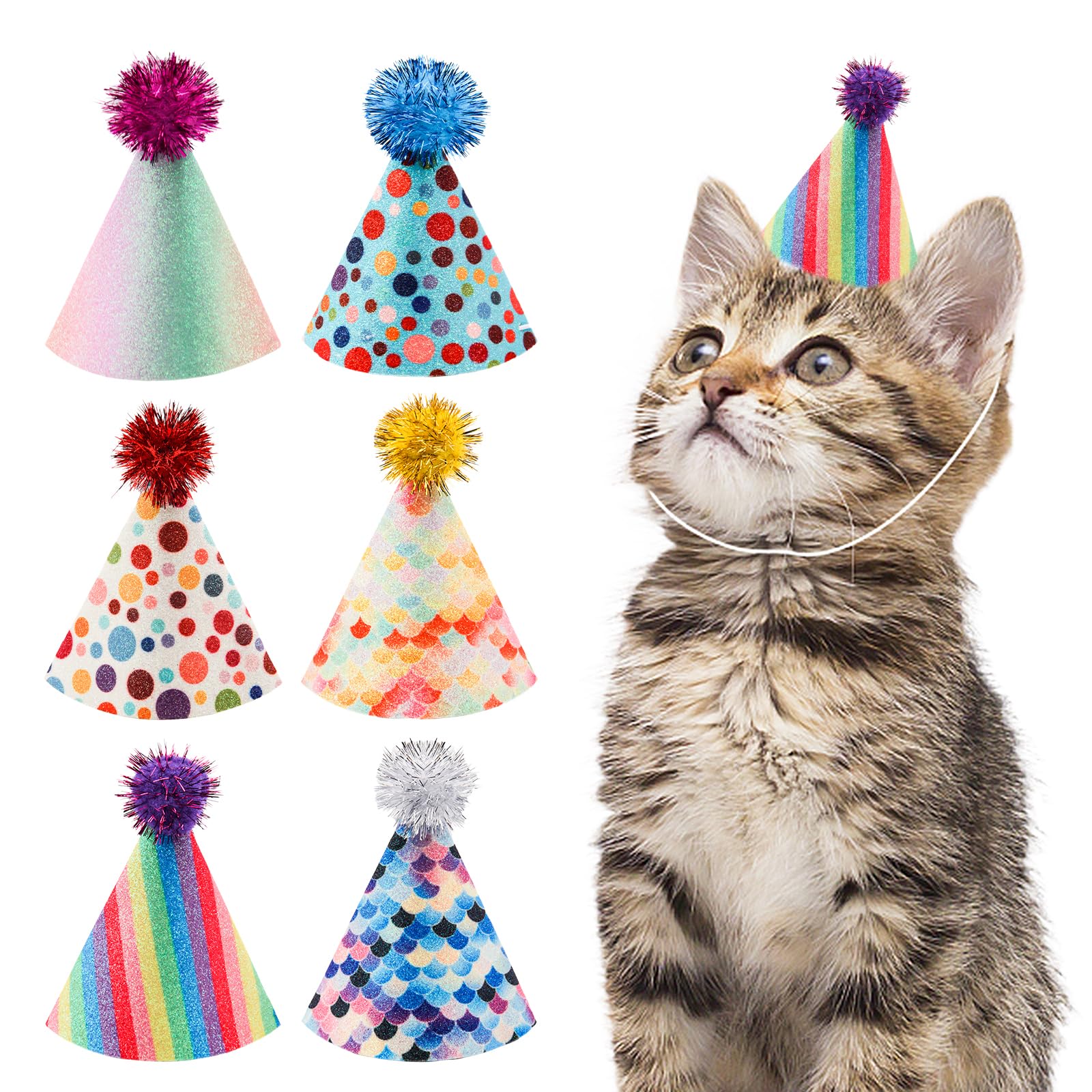 Custom Pet Birthday Hats for Dogs & Cats - Party Hats for Pets Wholesale
