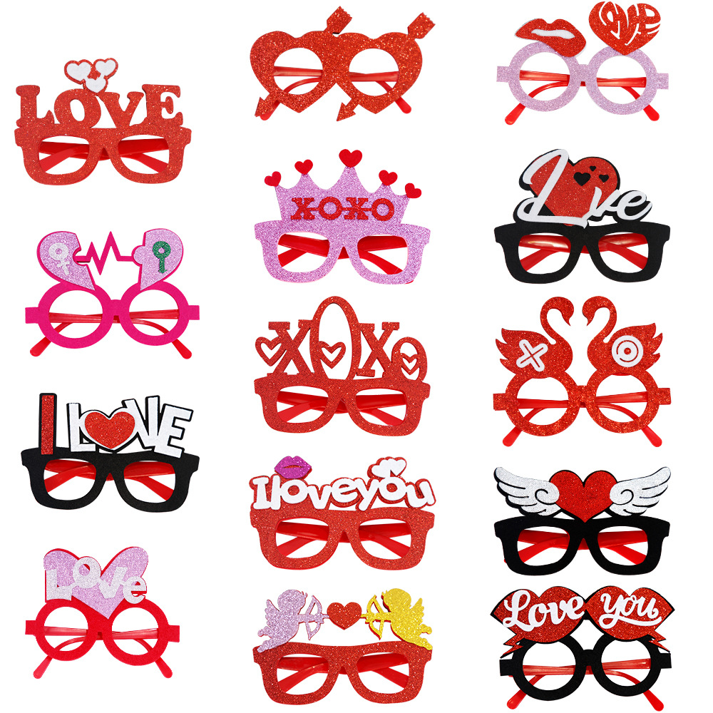 OEM Party Glasses Supplier - Valentine's Day Novelty Glasses