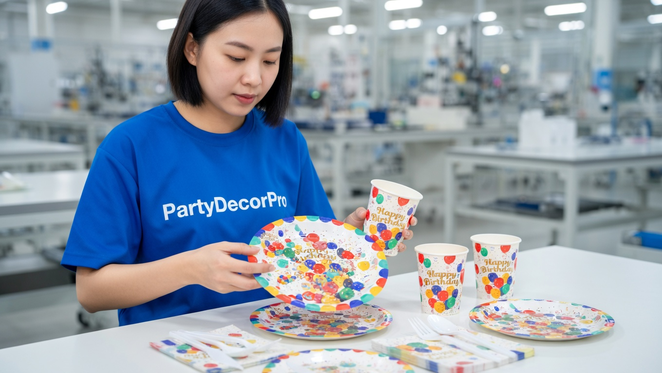 18th birthday tableware Manufacturing Process