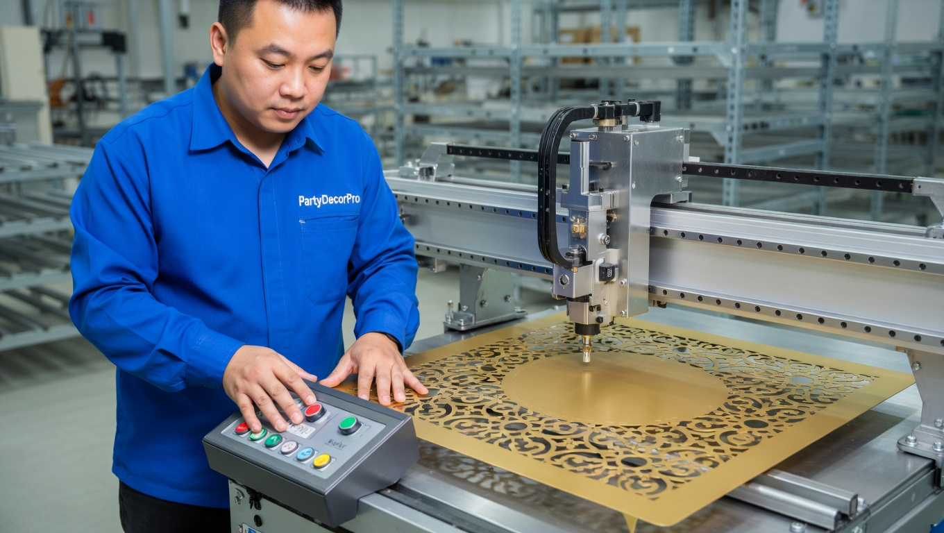 3 tier metal cake stand Manufacturing Process 