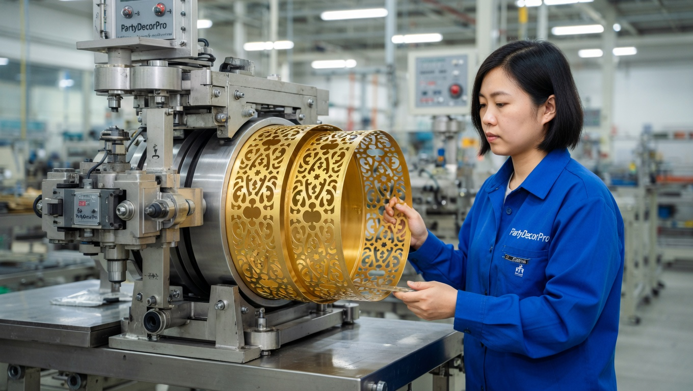 3 tier metal cake stand Manufacturing Process 