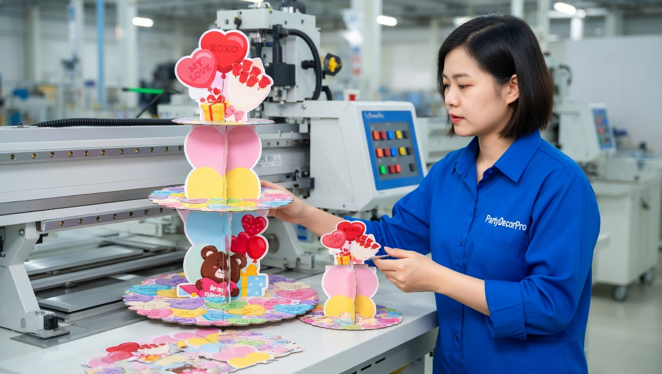3 tier wedding cake stand Manufacturing Process 
