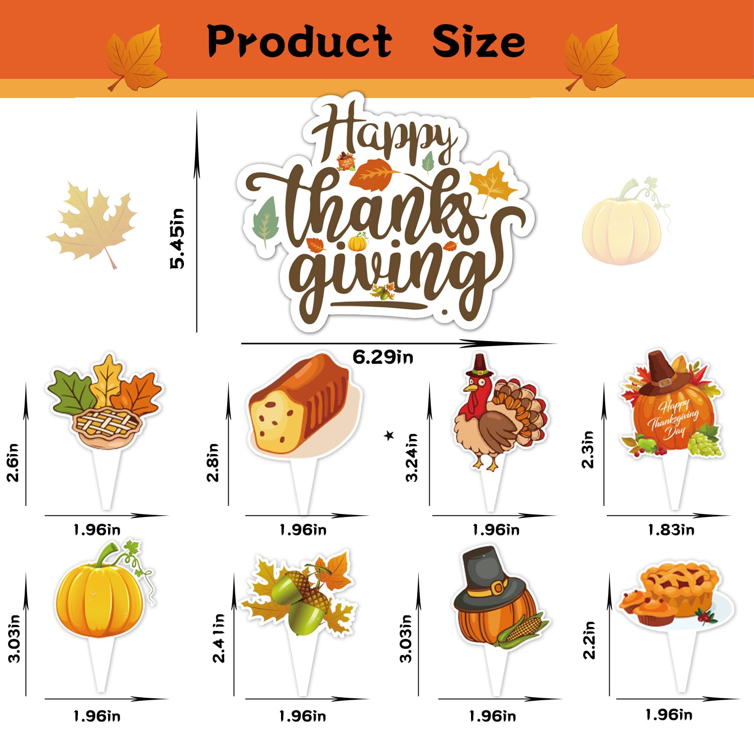 Cake Decorations For Thanksgiving