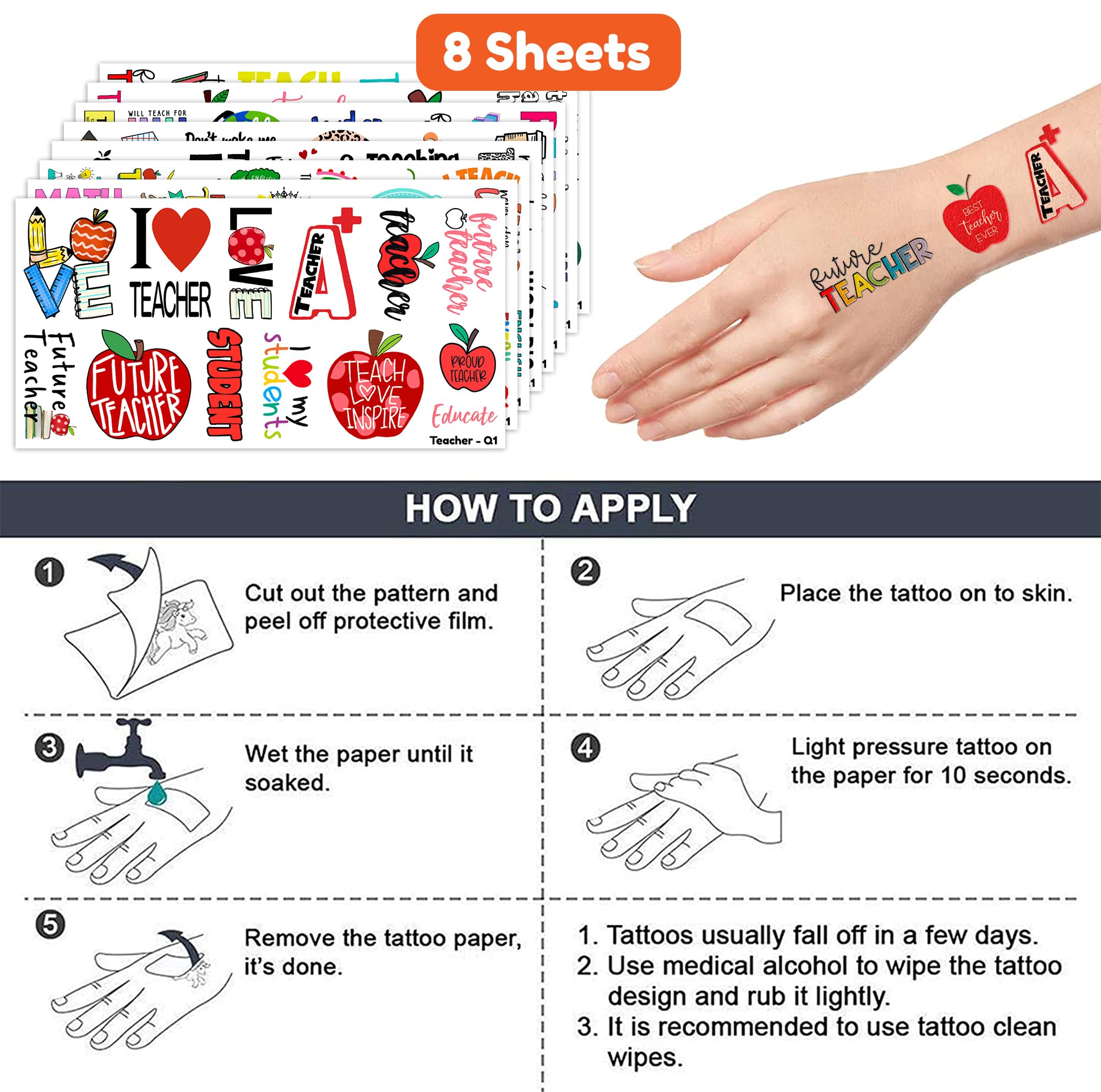 Childrens Temporary Tattoos