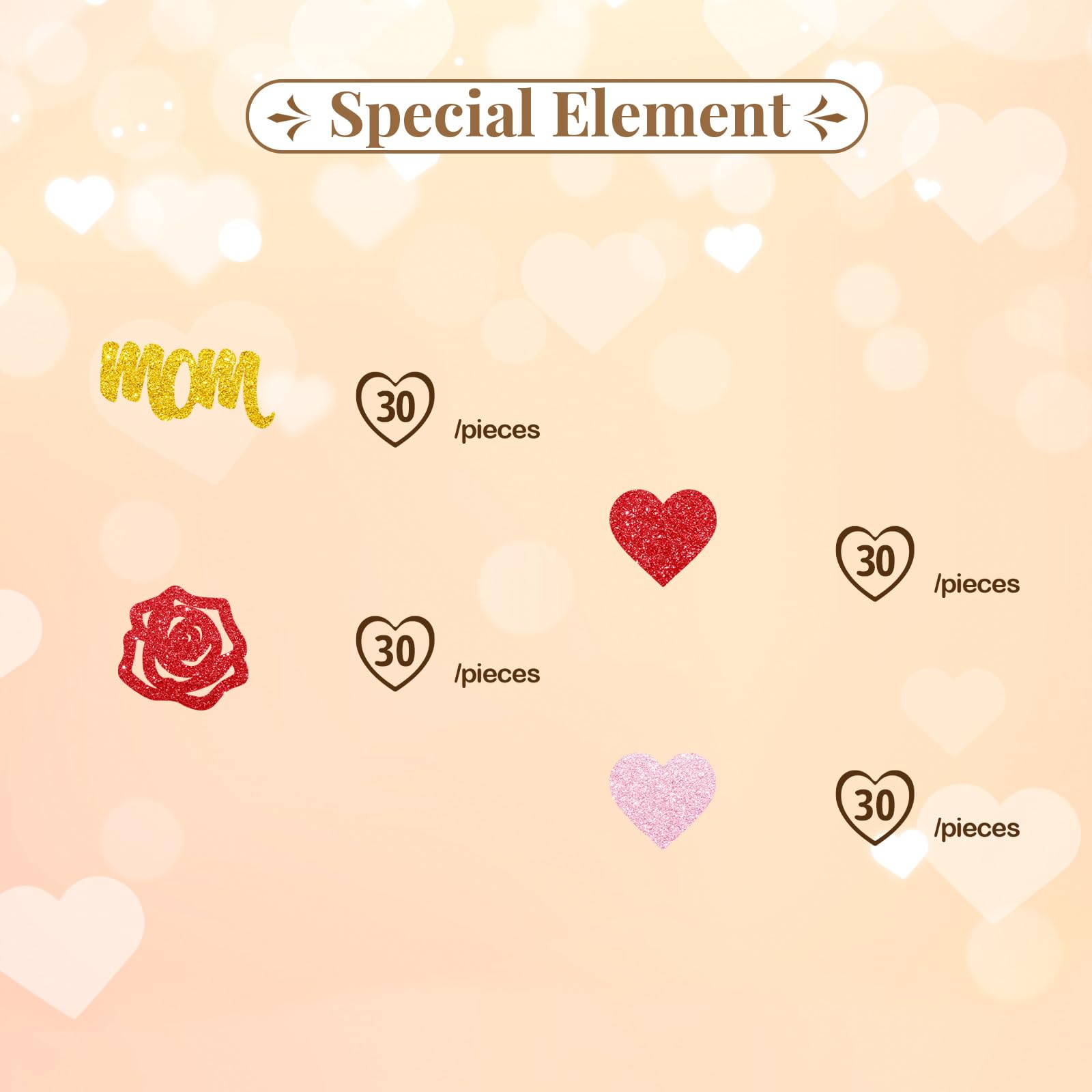 Confetti Heart