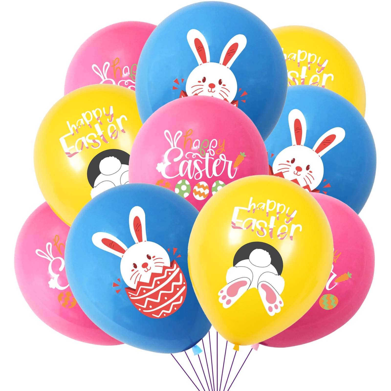 Latex Balloon Manufacturer - Easter Bunny Egg Party Balloons