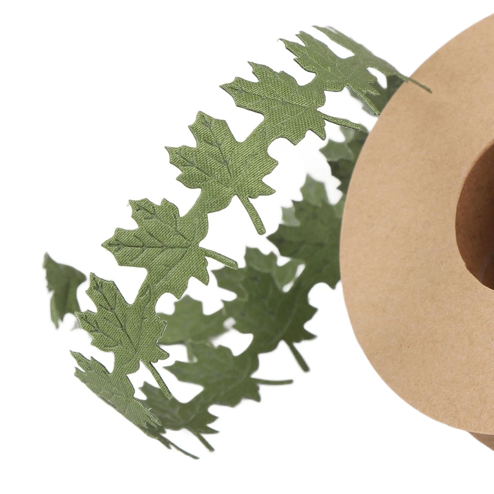 Ribbon Manufacturer - Thanksgiving Maple Leaf Ribbon Garland - Image 3
