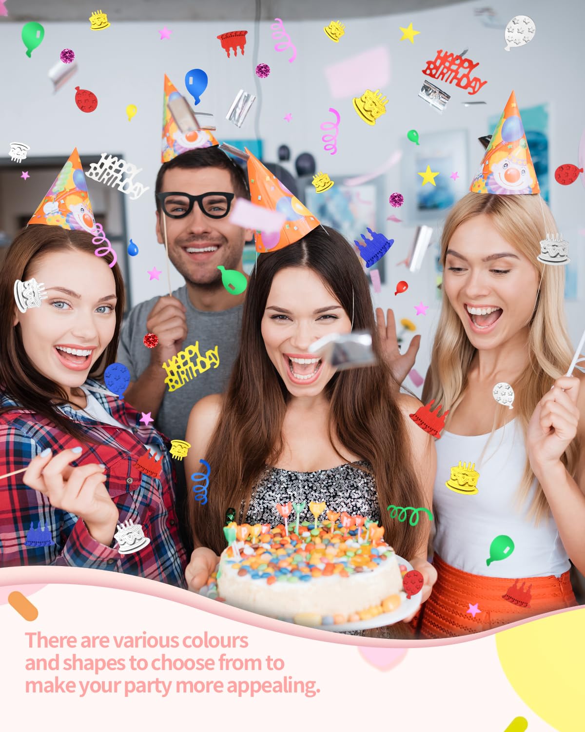 Happy Birthday Confetti