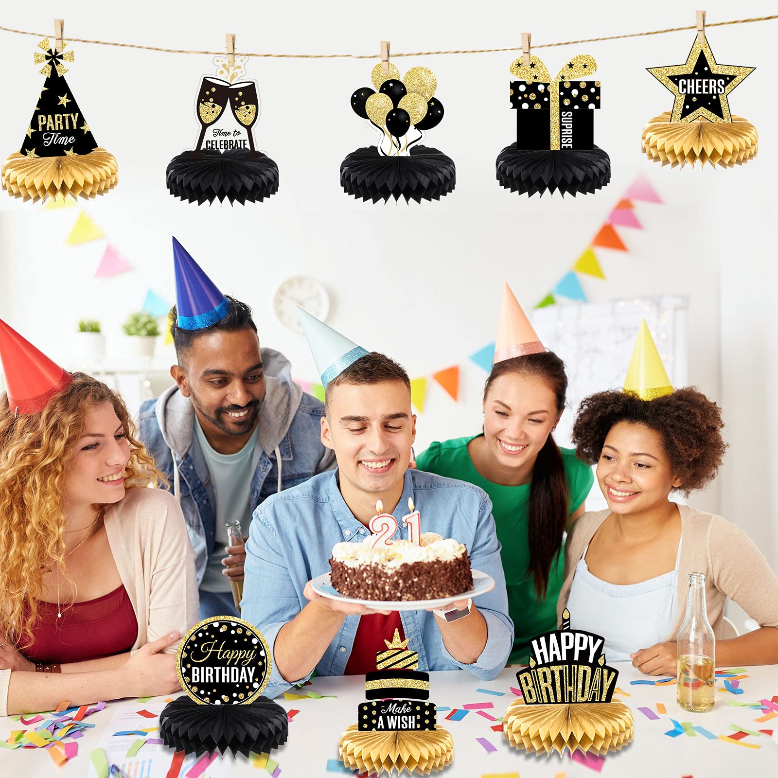 Honeycomb Party Decor
