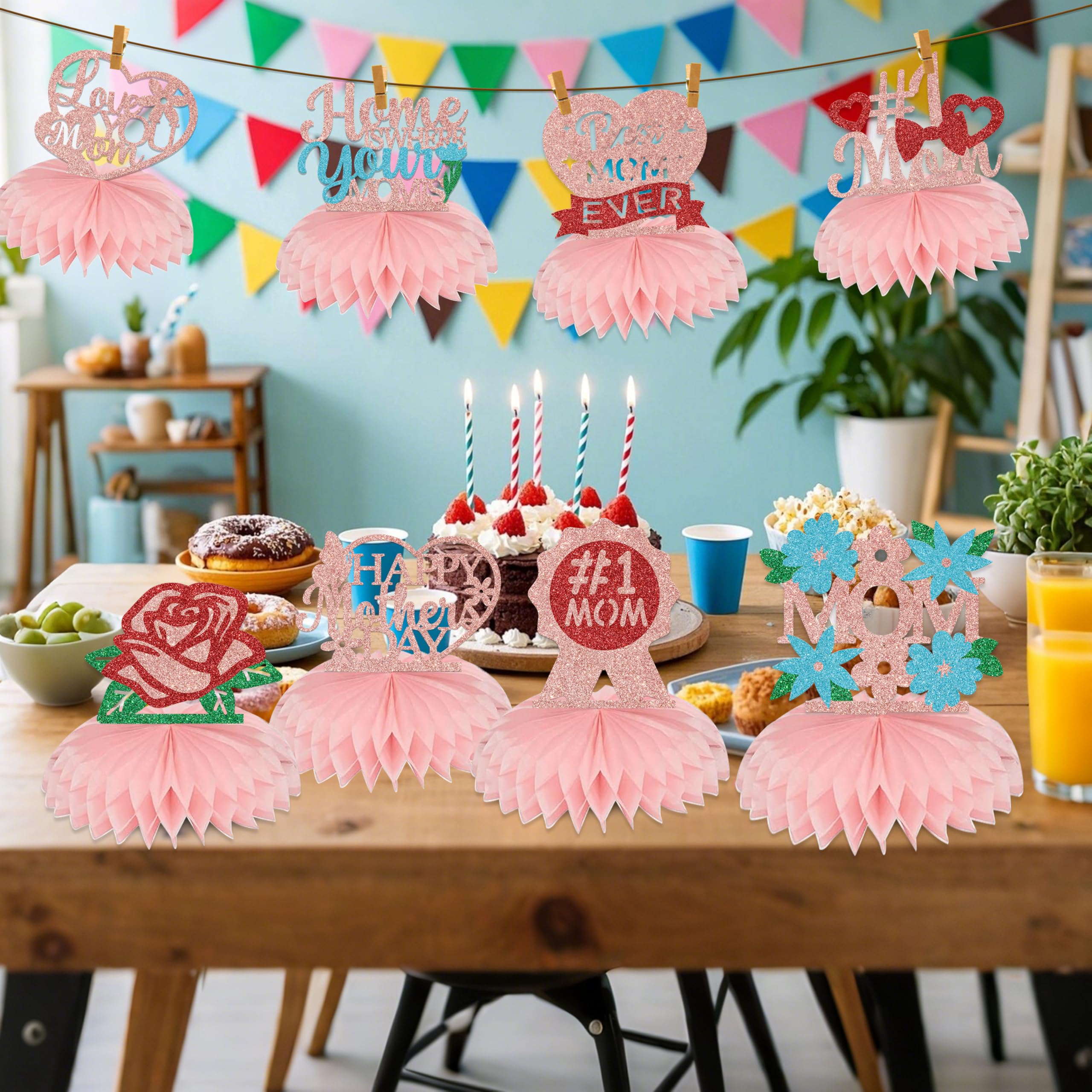 Honeycomb Tissue Paper Decorations