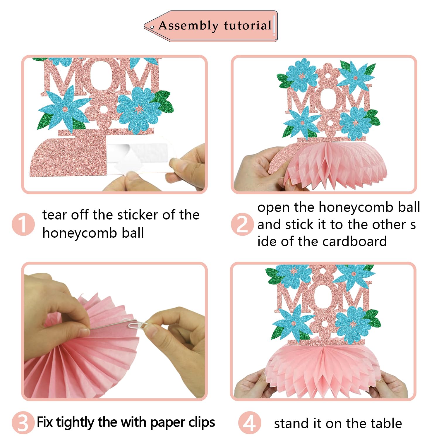 Honeycomb Tissue Paper Decorations