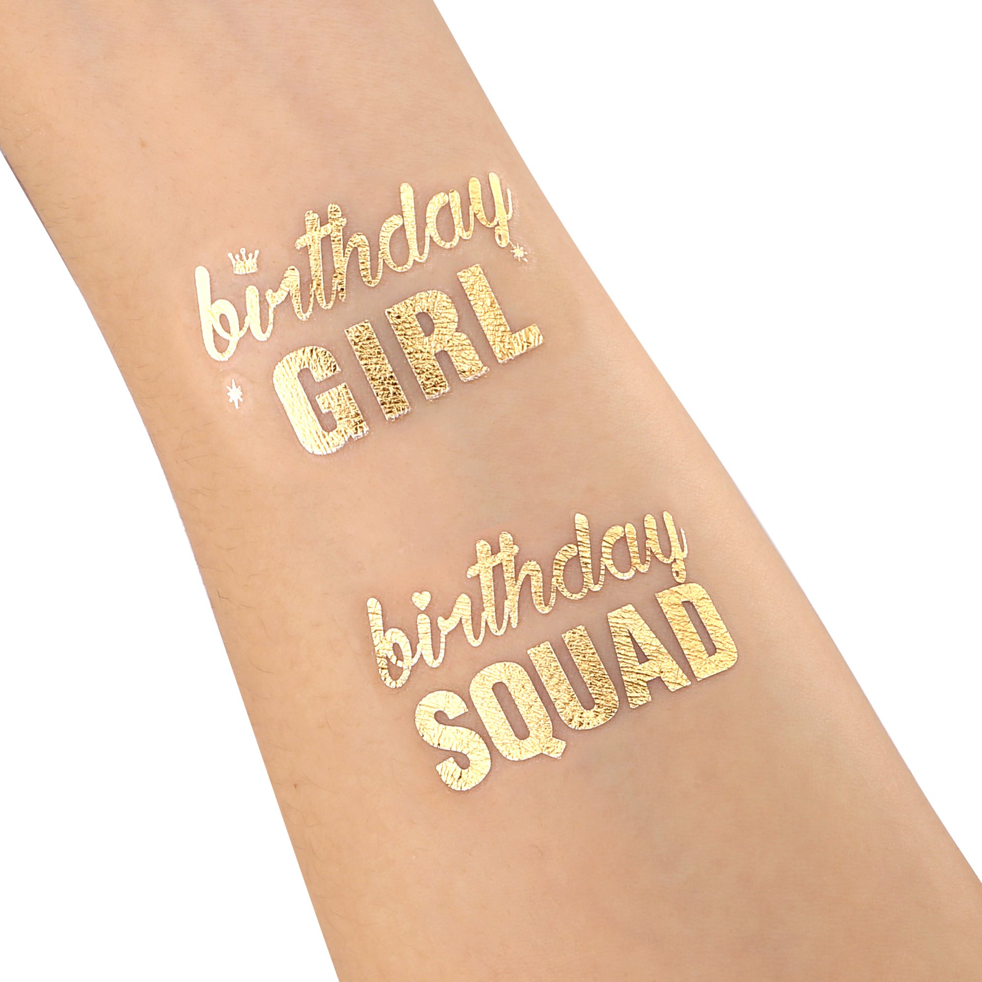 Metallic Temporary Tattoos