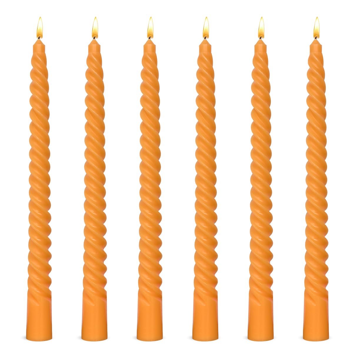 Custom Candles Wholesale- Dripless Spiral Candles for Halloween & Thanksgiving