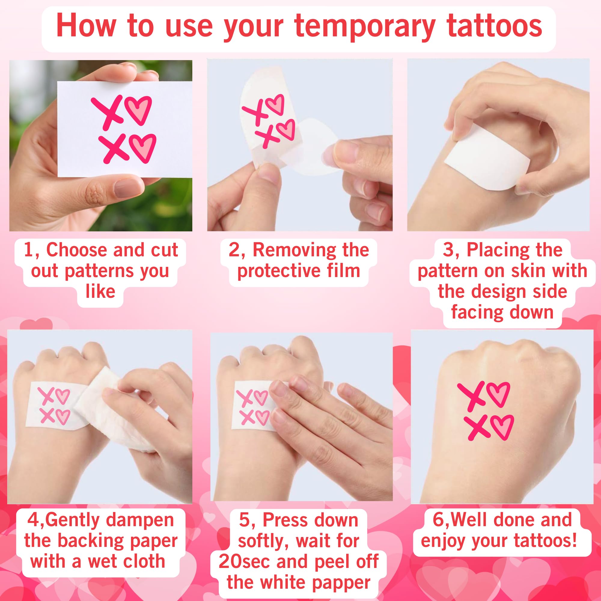 Party Temporary Tattoos