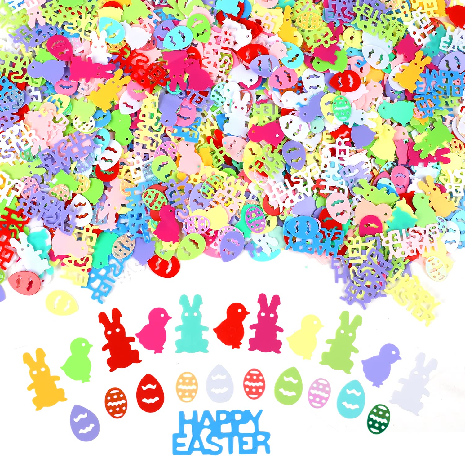 Custom Confetti Supplier - Easter Glitter Foil Table Scatter