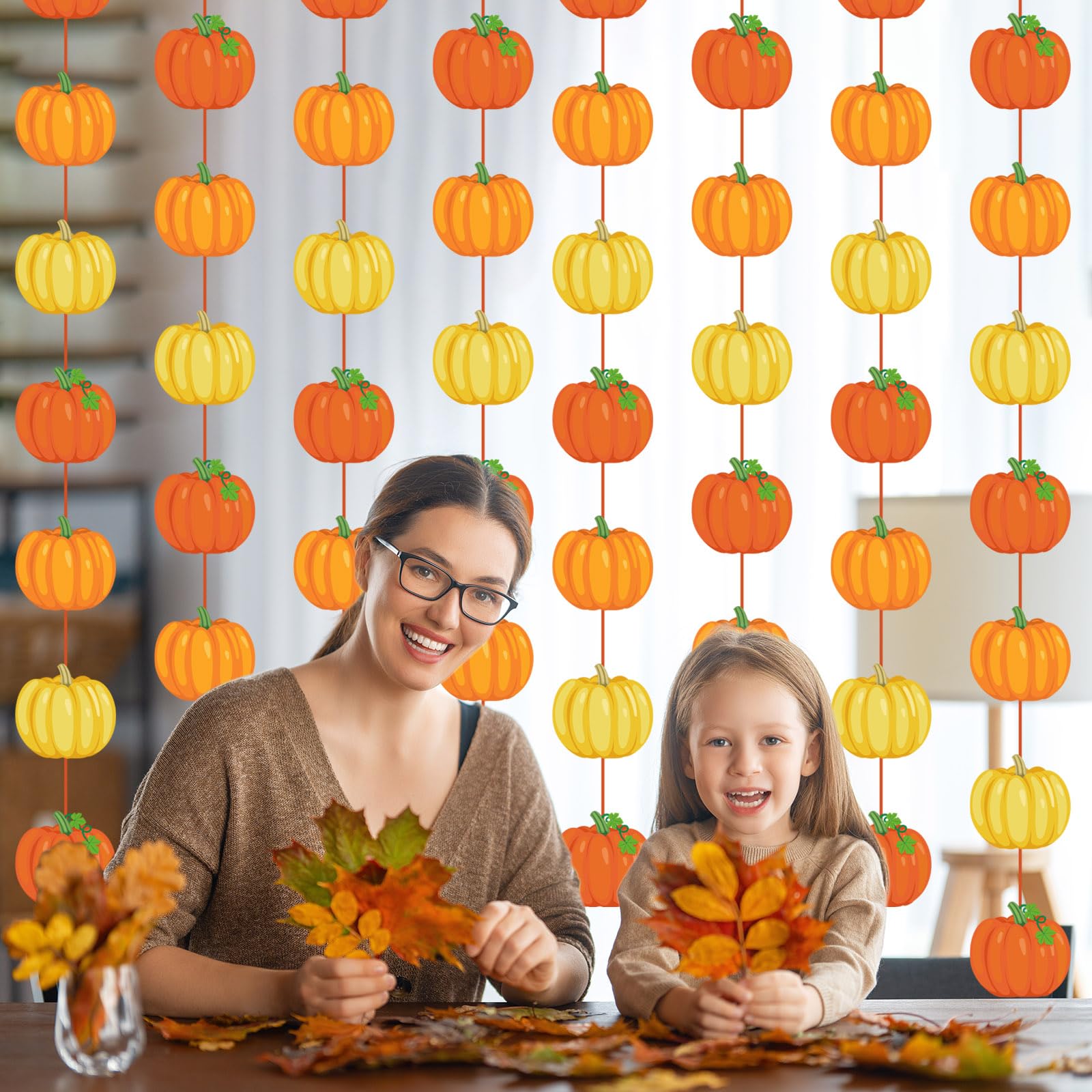 Wholesale Hanging Decorations Manufacturer - Thanksgiving Maple Leaf Garland Decor - Image 5