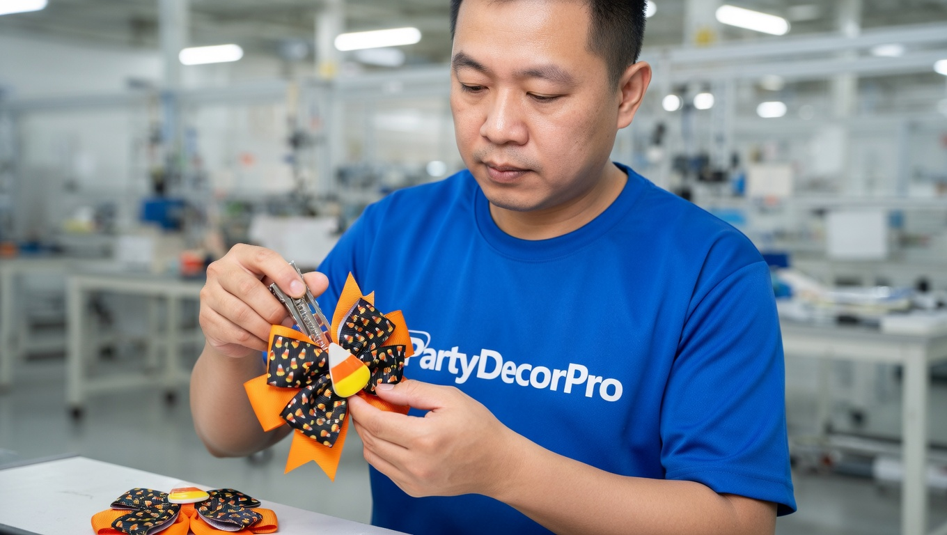 accessorize hair flowers Manufacturing Process 