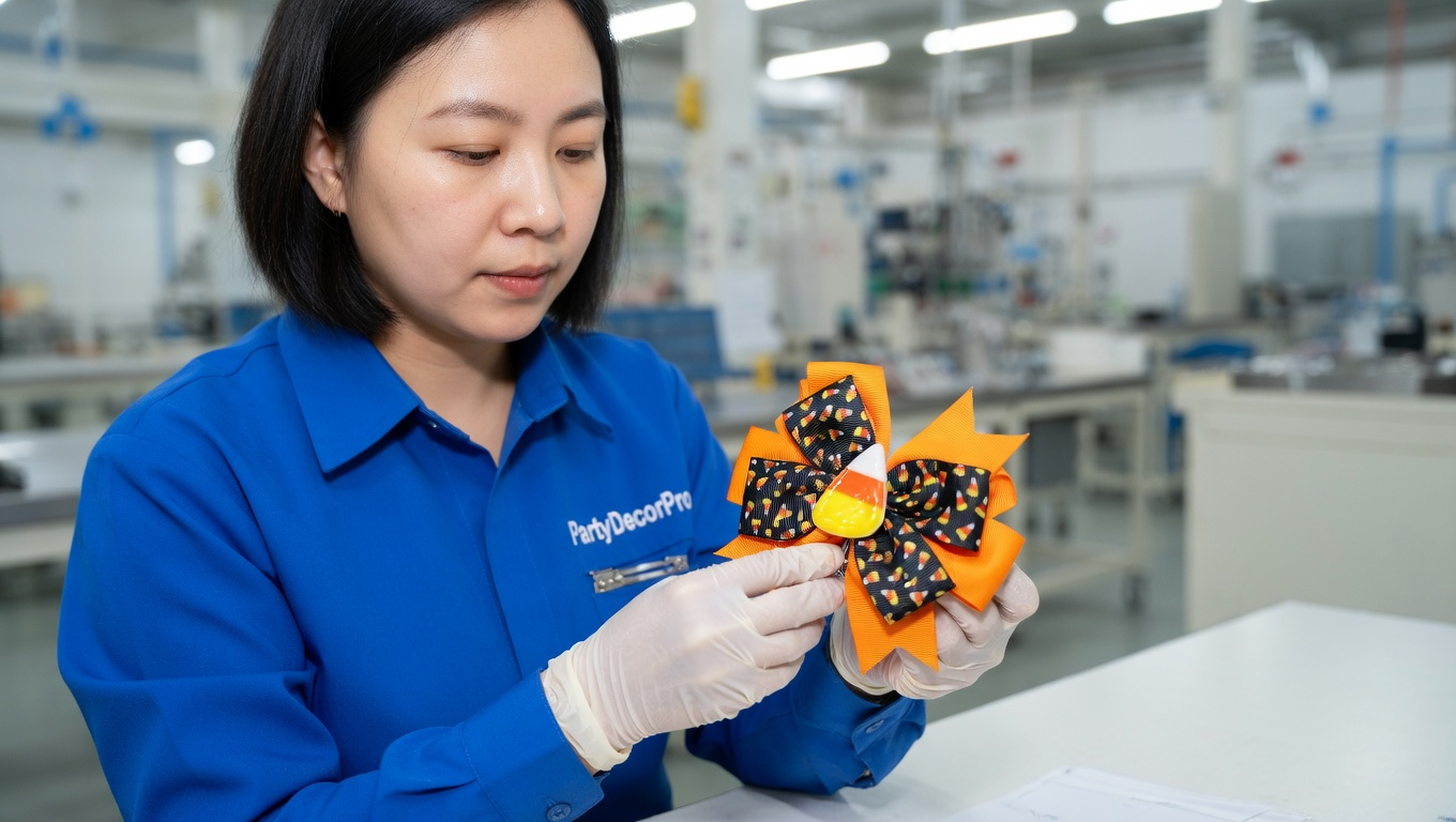 accessorize hair flowers Manufacturing Process 