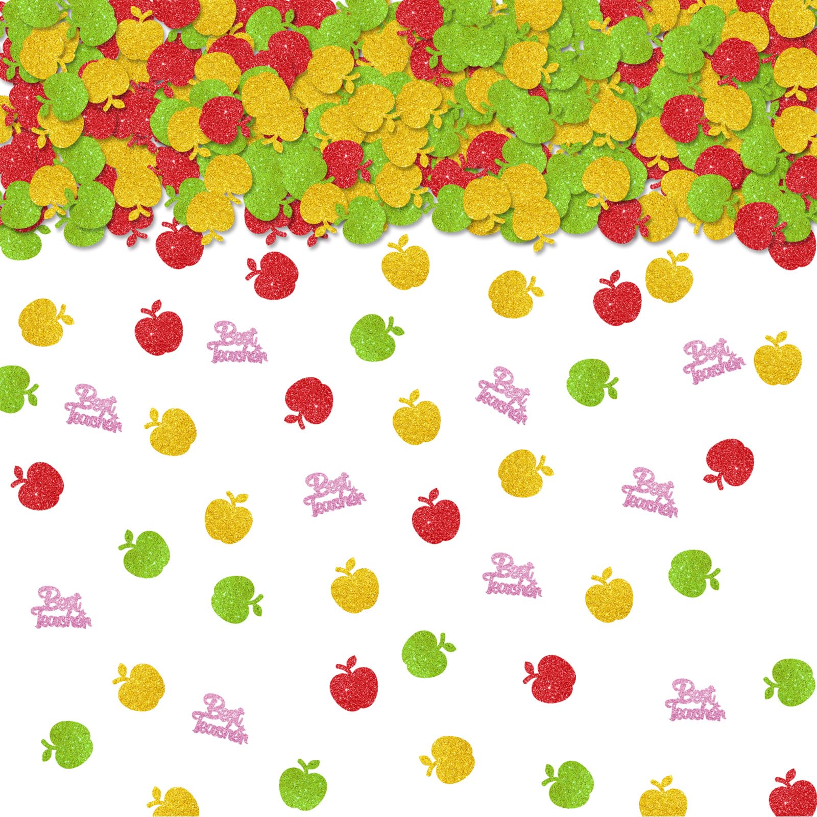 Custom Confetti Supplier - Teacher's Day Glitter Confetti for Parties