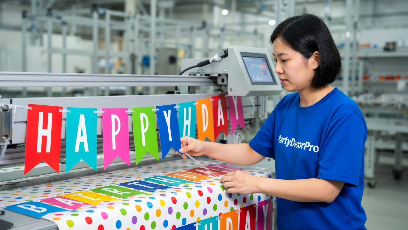 birthday color tableware Manufacturing Process 