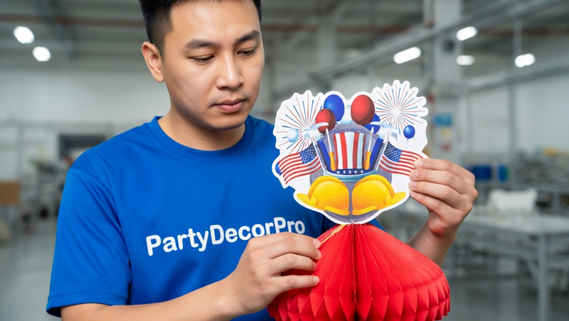 bluey honeycomb centerpieces Manufacturing Process 
