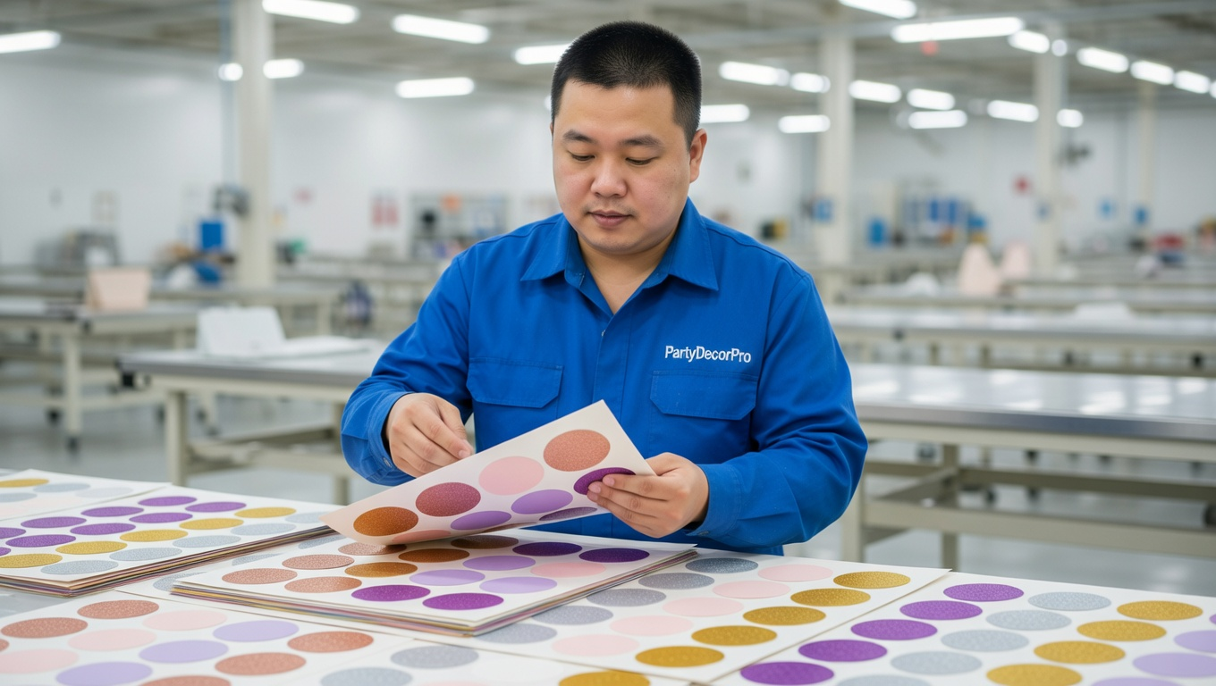 celebration confetti Manufacturing Process