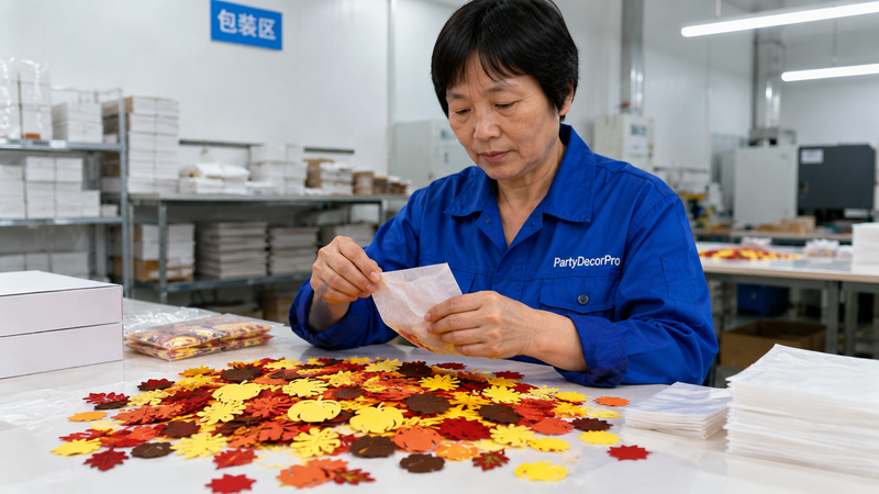 confetti plant Manufacturing Process 
