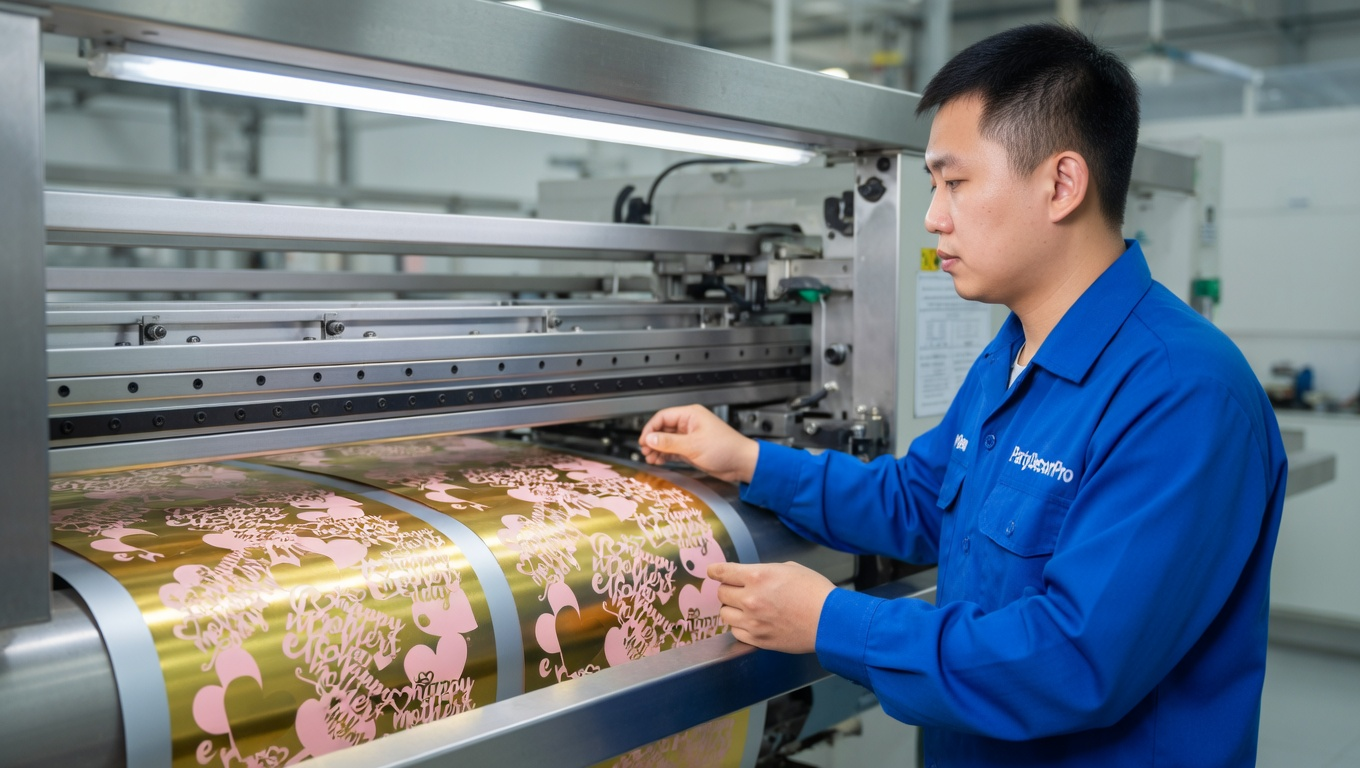 custom confetti Manufacturing Process 