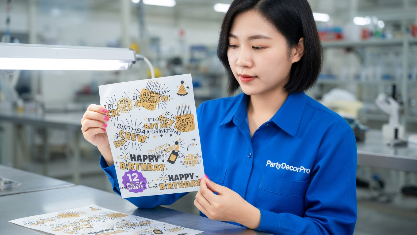 custom temporary tattoos Manufacturing Process