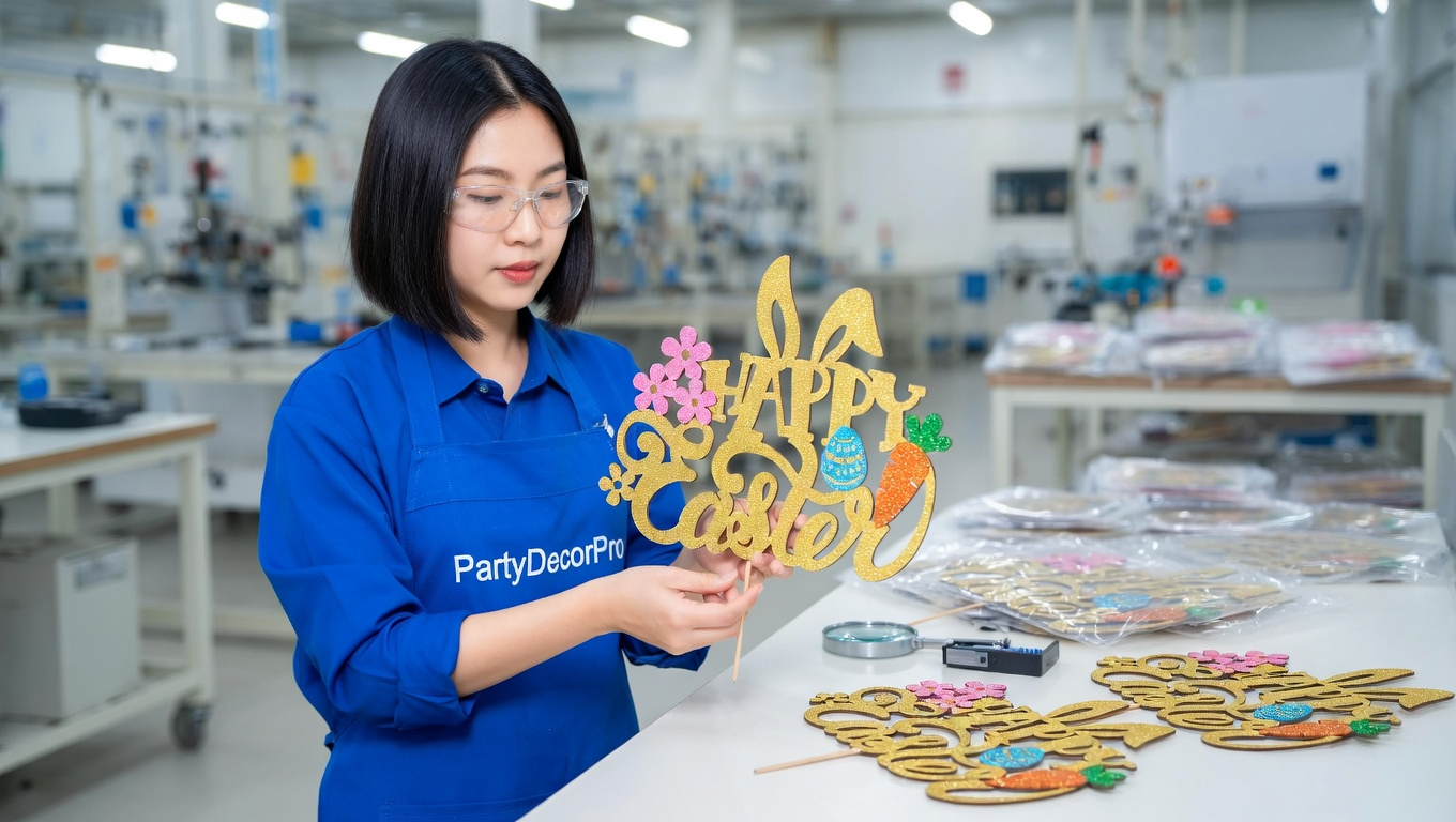 custom toppers Manufacturing Process 