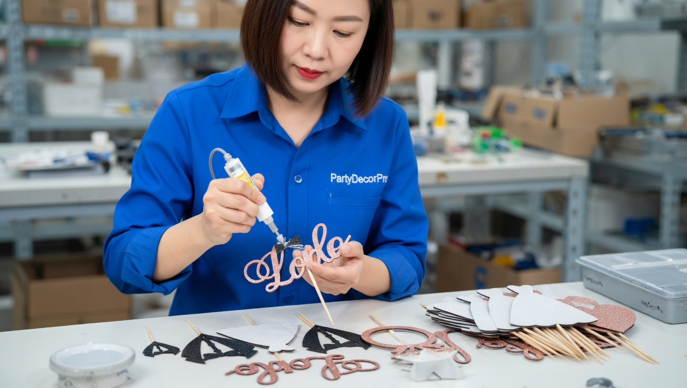 customised wedding cake toppers Manufacturing Process 