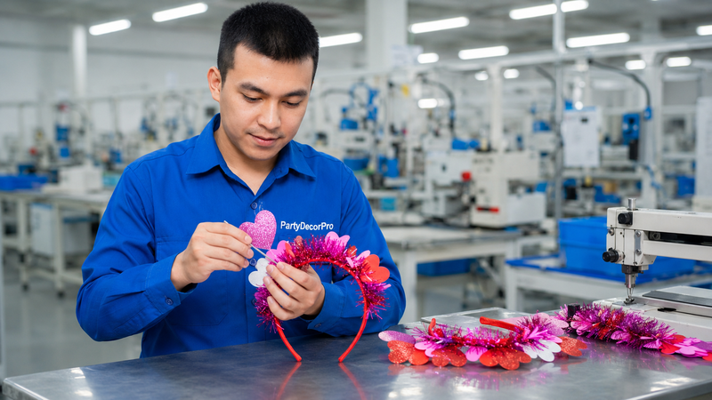 decorative headbands Manufacturing Process 