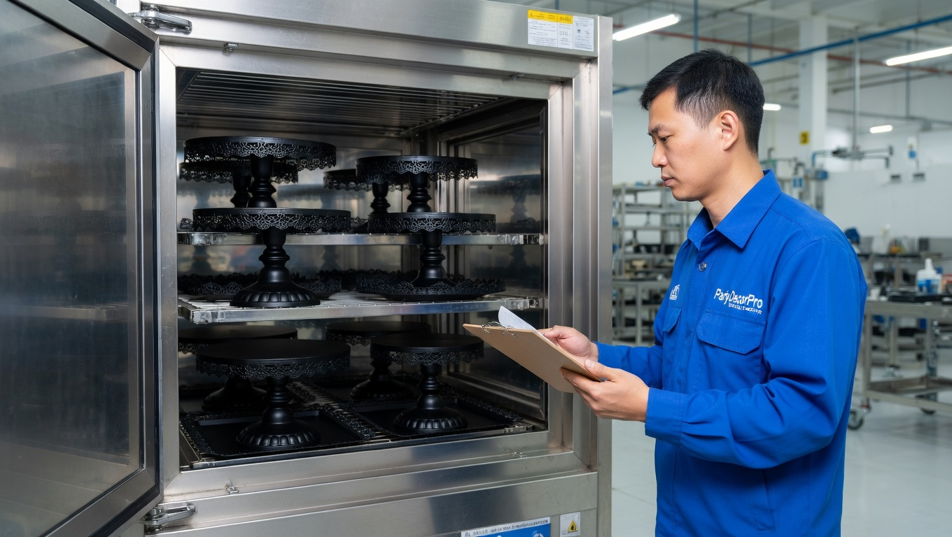 dessert display stand set Manufacturing Process 