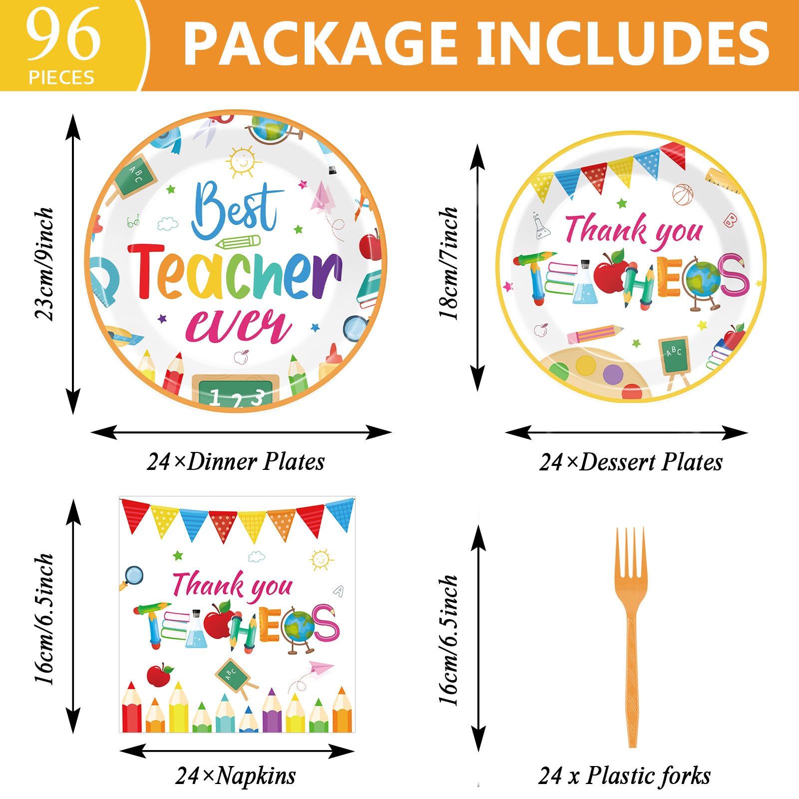 disposable tableware sets