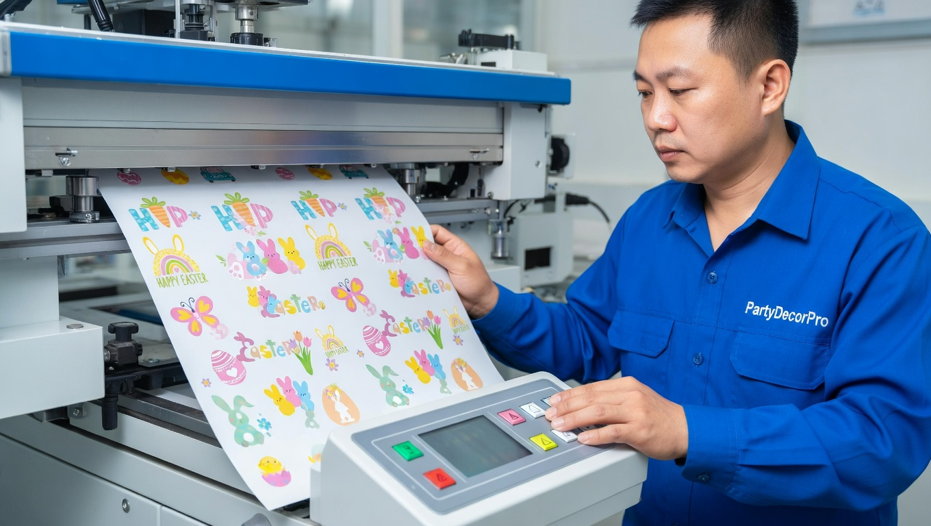 easter temporary tattoos Manufacturing Process 