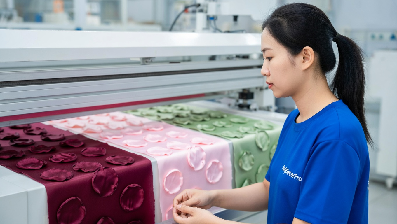 flower petal confetti Manufacturing Process 
